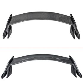 2017-2019 Honda Civic Hatchback FK7 FK4 HB5 5Door Type-R Carbon Fiber & ABS Trunk Spoiler Wing - AST-HC175CTR-CFA