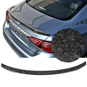 2014-2019 Infiniti Q50 Japanese Style Trunk Spoiler Wing Forged Carbon Fiber - AST-IQ5014J-CFV2