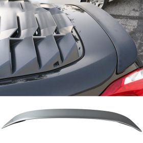 2009-2019 Nissan 370z Z34 OE Trunk Spoiler Painted #K23 Liquid Platinum Metallic - AST-N370ZOE-K23