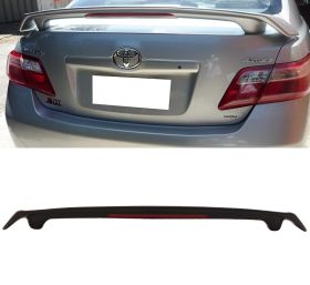 2007-2011 Toyota Camry JDM Style Trunk Spoiler Matte Black ABS Plastics - AST-TCA07JLED-A