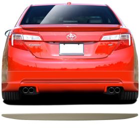 2012-2014 Toyota Camry OE LE XLE SE Hybird Flush Mount ABS Trunk Spoiler Wing - AST-TCA12OEFM-A