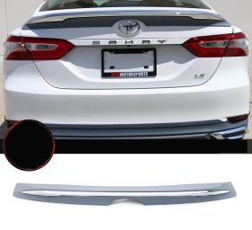 2018-2019 Toyota Camry LE MD Style Trunk Spoiler With Chrome Trim - AST-TCA18MD-CH