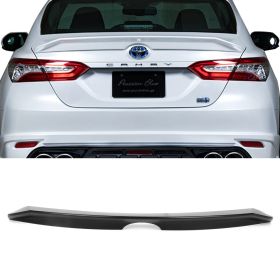 2018-2019 Toyota Camry PB Style ABS Plastic Trunk Spoiler Matte Black Primer - AST-TCA18PB-A