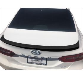 2018-2019 Toyota Camry SM Style ABS Plastic Trunk Spoiler Matte Black Primer - AST-TCA18SM-A