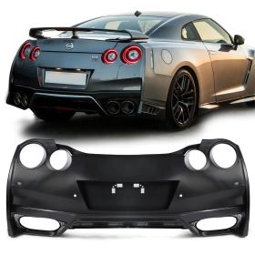 2009-2018 Nissan GTR R35 OE Factory Rear Bumper Cover Replacement - BKP-NGTR17OE-R