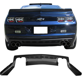 2010-2013 Chevrolet Camaro ZL1 Style Rear Bumper Diffuser Lip Lower Cover Valance - BLD-CC10ZL1-PP