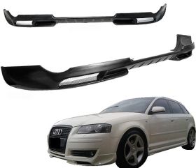 2006-2009 Audi A3 Front Bumper Lip Spoiler ABT Poly-Urethane - BLF-AA306-PU