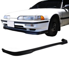 1990-1991 Acura Integra Bumper Lip TR Style Poly Poly-Urethane - BLF-AI90TR-PU