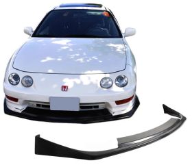 1998-2001 Acura Integra Front Bumper Lip DS Style Poly-Urethane - BLF-AI98DS-PU