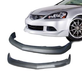 2005-2006 Acura RSX Front Bumper Lip Mugen Style Poly-Urethane - BLF-AR05MU-PU
