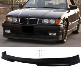 1992-1998 BMW 3-Series E36 Ikon Polyurethane Front Bumper Lip - IKN-BLF-BE36IK-PU