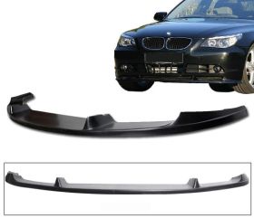 2004-2006 BMW E60 530 525 Front Bumper Lip Hamann Poly-Urethane - BLF-BE6004H-PU