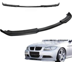 2005-2008 BMW E90 Front Bumper Lip Hamann Style Poly-Urethane - BLF-BE90H-PU