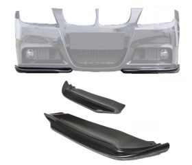 2005-2008 BMW E90 Front Lip H-Style M-tec Only Poly-Urethane 2PC - BLF-BE90MT2-P