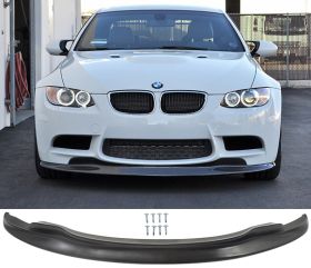 2008-2014 BMW M3 E92 2DR Type-C Polyurethane Front Bumper Lip - IKN-BLF-BE92M3CL-PU