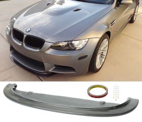2008-2013 BMW M3 E92 2DR CRT Carbon Fiber Front Bumper Lip - IKN-BLF-BE92M3CRT-CF