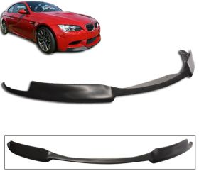2008-2011 BMW E92 M3 Front Bumper Lip Vortex Style Poly-Urethane - BLF-BE92M3V-P