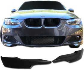 2007-2011 BMW E92 Front Bumper Lip DTM Style Mtec Only Poly-Urethane - BLF-BE92M