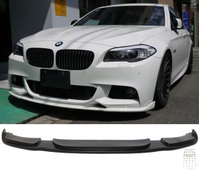 2011-2016 BMW 5-Series F10 MSport/MTech Sedan HM Polyurethane Front Bumper Lip - IKN-BLF-BF10MTHM-PU