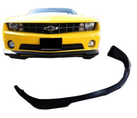 2010-2012 Chevy Camaro V6 Front Bumper Lip Ss-Style Poly-Urethane - BLF-CC10TC-P