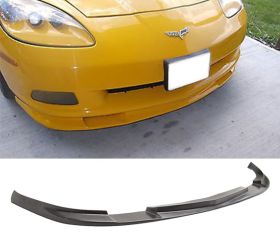 2005-2013 Chevy Corvette C6 Base ZR1 Polyurethane Front Bumper Lip - IKN-BLF-CCORV06V6Z-PU