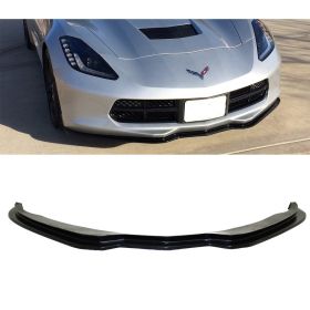 2014-2017 Chevy Corvette C7 STingray ST Polyurethane Front Bumper Lip - IKN-BLF-CCORV14ST2-PU