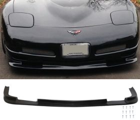 1997-2004 Chevy Corvette C5 ZR1 Polyurethane Front Bumper Lip - IKN-BLF-CCORV97ZR1-PU