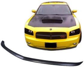 2005-2010 Dodge Charger Front Bumper Lip OEM Style Poly-Urethane - BLF-DC05OE-PU