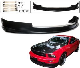 2005-2009 Ford Mustang Front Bumper Lip Poly-Urethane - BLF-FM05V6S-PU