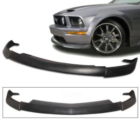 2005-2009 Ford Mustang V8 Front Lip Cervini 2 Style Poly-Urethane - BLF-FM05V8CV