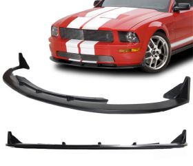 2005-2009 Ford Mustang V8 Front Lip Cervini 3 Poly-Urethane - BLF-FM05V8CV3-PU