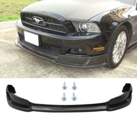 2013-2014 Ford Mustang Base/GT V6/V8 RT Polyurethane Front Bumper Lip - IKN-BLF-FM13RTR-PU
