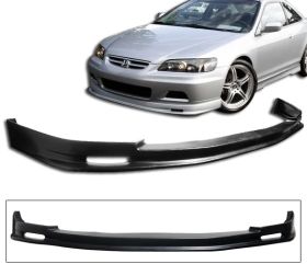 2001-2002 Honda Accord 2DR Front Bumper Lip Type-R Poly-Urethane - BLF-HA012TR-P