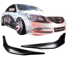 2011-2012 Honda Accord 4DR Sedan OEM Polypropylene Front Bumper Lip - IKN-BLF-HA114OE-PP