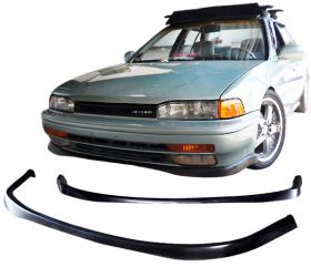 1990-1993 Honda Accord Type-R Polyurethane Front Bumper Lip - IKN-BLF-HA90TR-PU