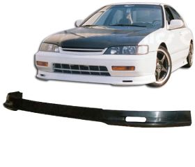 1994-1995 Honda Accord Front Bumper Lip Mugen Style Poly-Urethane - BLF-HA94MU-P