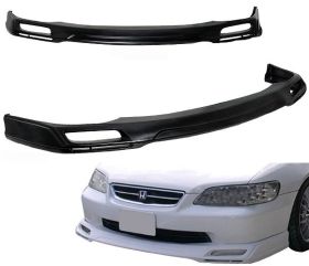 1998-2002 Honda Accord 4DR Front Bumper Lip JP Style Poly-Urethane - BLF-HA984J-