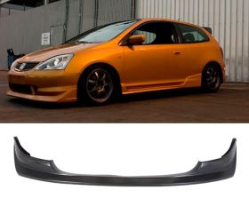 2003-2005 Honda Civic Si HB AW Polyurethane Front Bumper Lip - IKN-BLF-HC03SIAW-PU