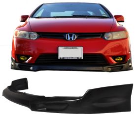 2006-2008 Honda Civic 2DR Front Bumper Lip MUG Style Poly-Urethane - BLF-HC062MU