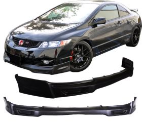 2009-2011 Honda Civic 2DR Mugen Front Bumper Lip Spoiler - BLF-HC092MU-PU