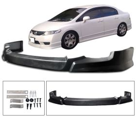 2009-2011 Honda Civic 4DR HFP Front Bumper Lip Spoiler - BLF-HC094J-PU