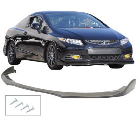 2012-2013 Honda Civic 2DR CS Polyurethane Front Bumper Lip - IKN-BLF-HC122CS2-PU
