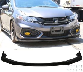 2014-2015 Honda Civic 2DR CS2 Polyurethane Front Bumper Lip - IKN-BLF-HC142CS2-PU