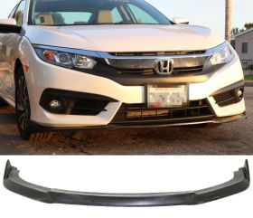 2016-2017 Honda Civic 2DR/4DR CS Polyurethane Front Bumper Lip - IKN-BLF-HC164CS-PU