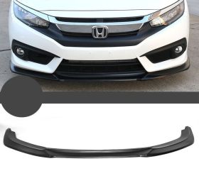 2016-2017 Honda Civic 2DR/4DR GT Polyurethane Front Bumper Lip - IKN-BLF-HC164GT-PU