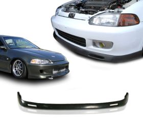1992-1995 Honda Civic 2 3dr Front Bumper Lip BYS Poly-Urethane - BLF-HC923BYS-PU