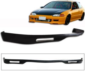 1992-1995 Honda Civic 2 3dr Front Bumper Lip WW Style Poly-Urethane - BLF-HC923W