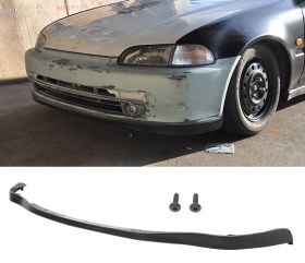1992-1995 Honda Civic HB/2DR OEM SIR Polyurethane Front Bumper Lip - IKN-BLF-HC92SIROE-PU