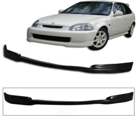 1996-1998 Honda Civic Front Bumper Lip CTR Style Poly-Urethane - BLF-HC96CTR-PU