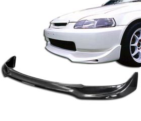1996-1998 Honda Civic JUN Style Front Bumper Lip Poly-Urethane - BLF-HC96JUN-PU